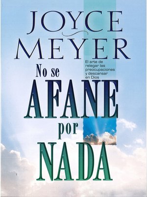 cover image of No se afane por nada